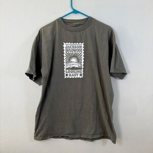Vtg Jackson Browne Looking East Summer Tour 96 Graphic T Shirt Men's Olive Green